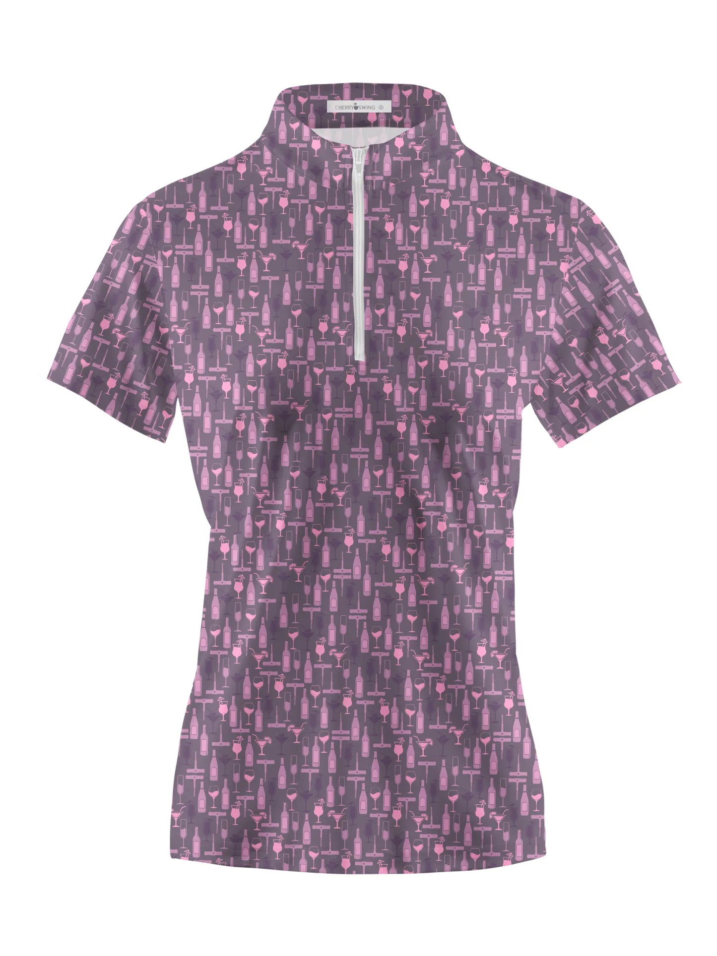 Cherryswing Women's Club's Vibrant Short Sleeve Polos