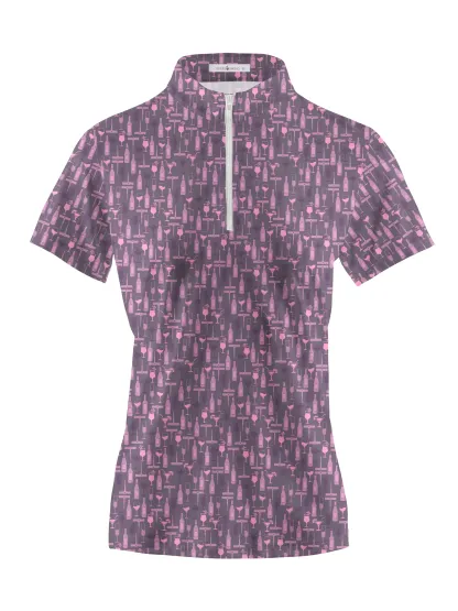 Cherryswing Women's Club's Vibrant Short Sleeve Polos