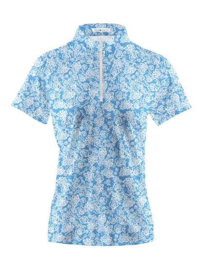 Cherryswing Short Sleeve Golf Polo for Women