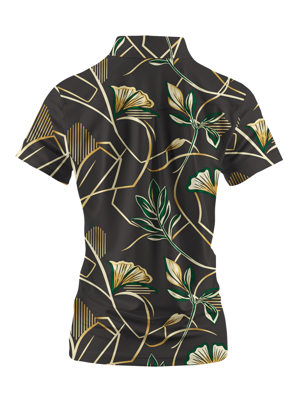 Cherryswing Women's Gilded Noir Short Sleeve Polos