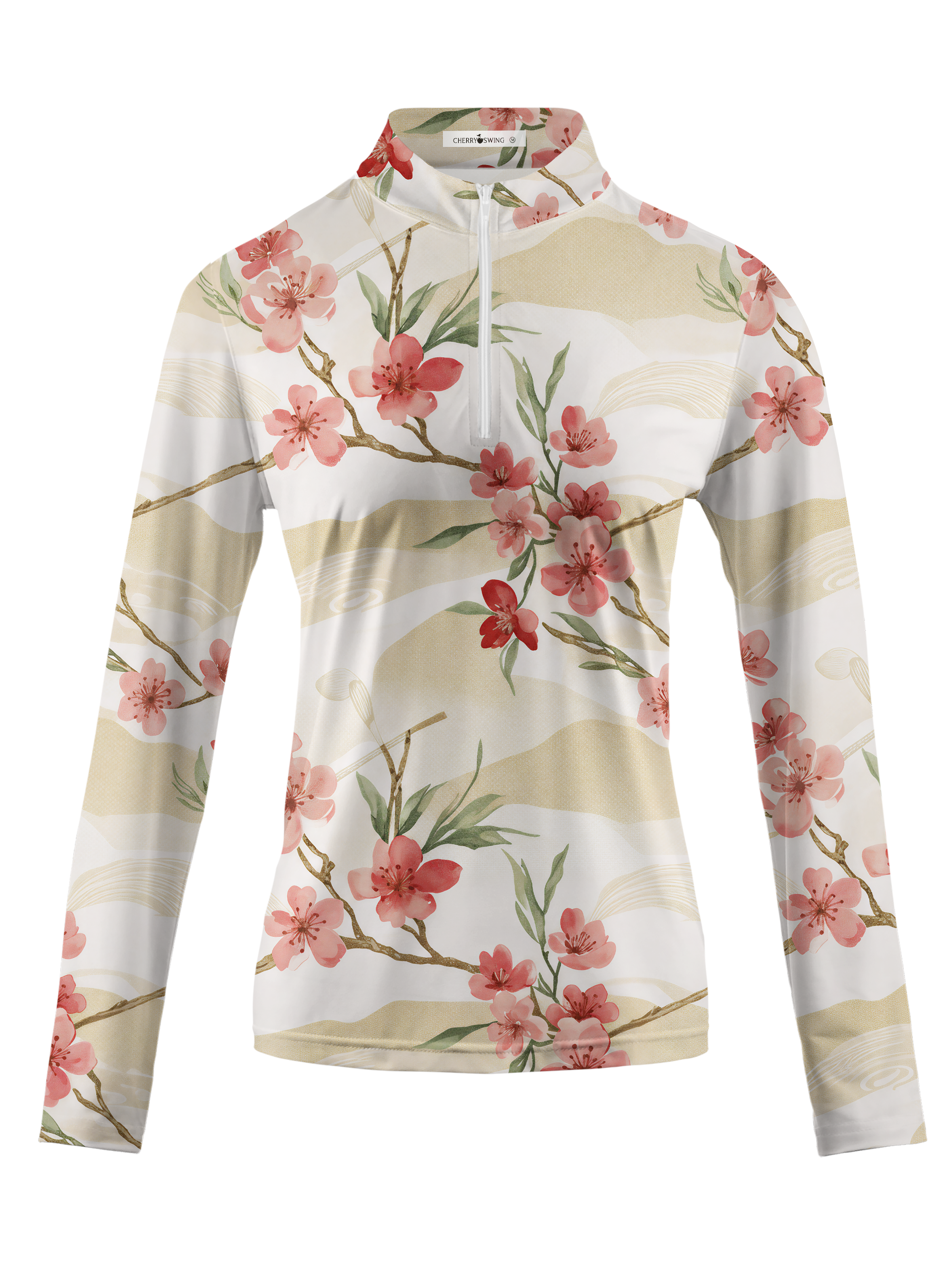 Cherryswing Women's Sakura Mist Long Sleeve Golf Shirt