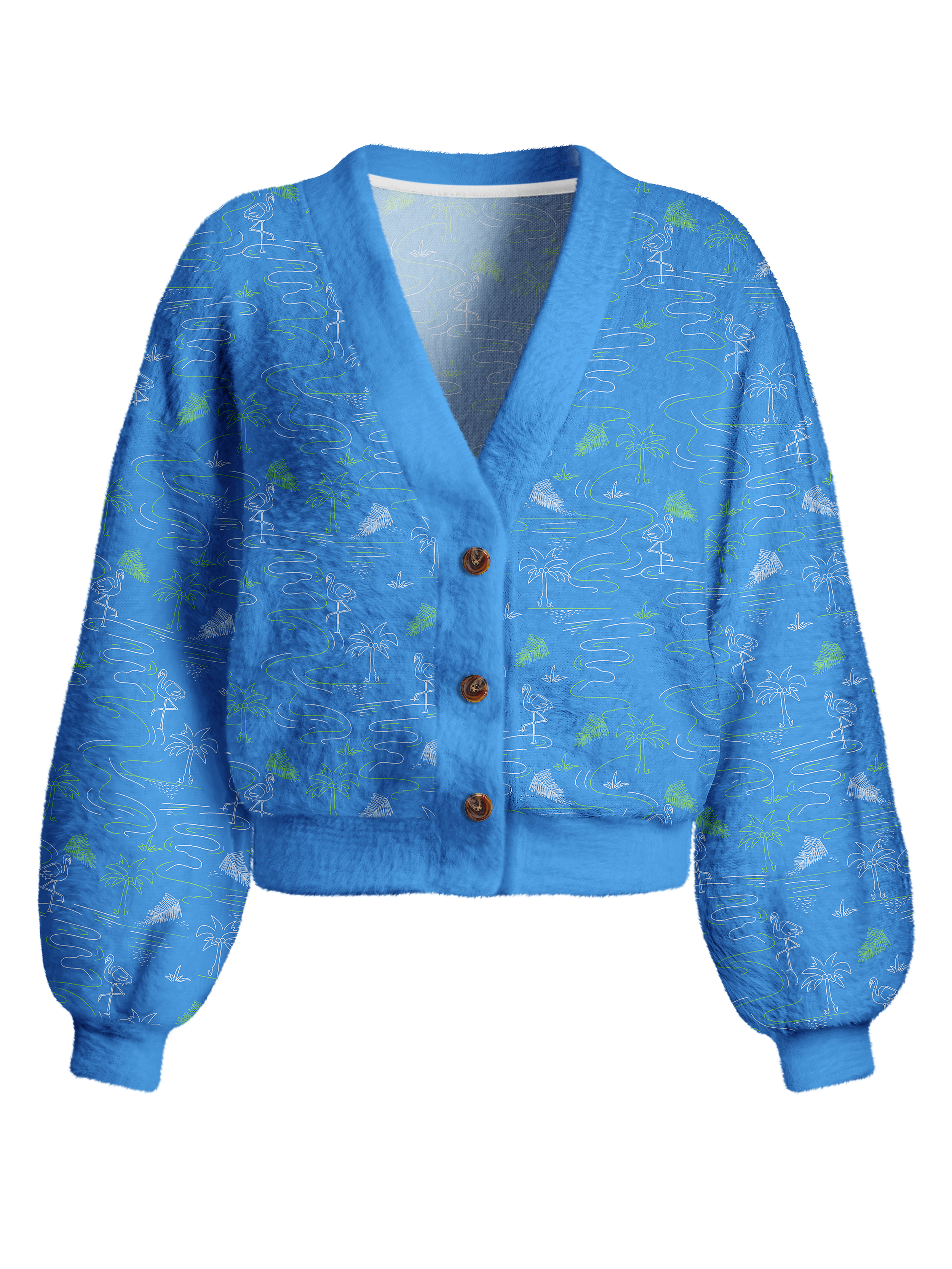 Cherryswing Women's Cocktail Hour Cropped Golf Cardigan