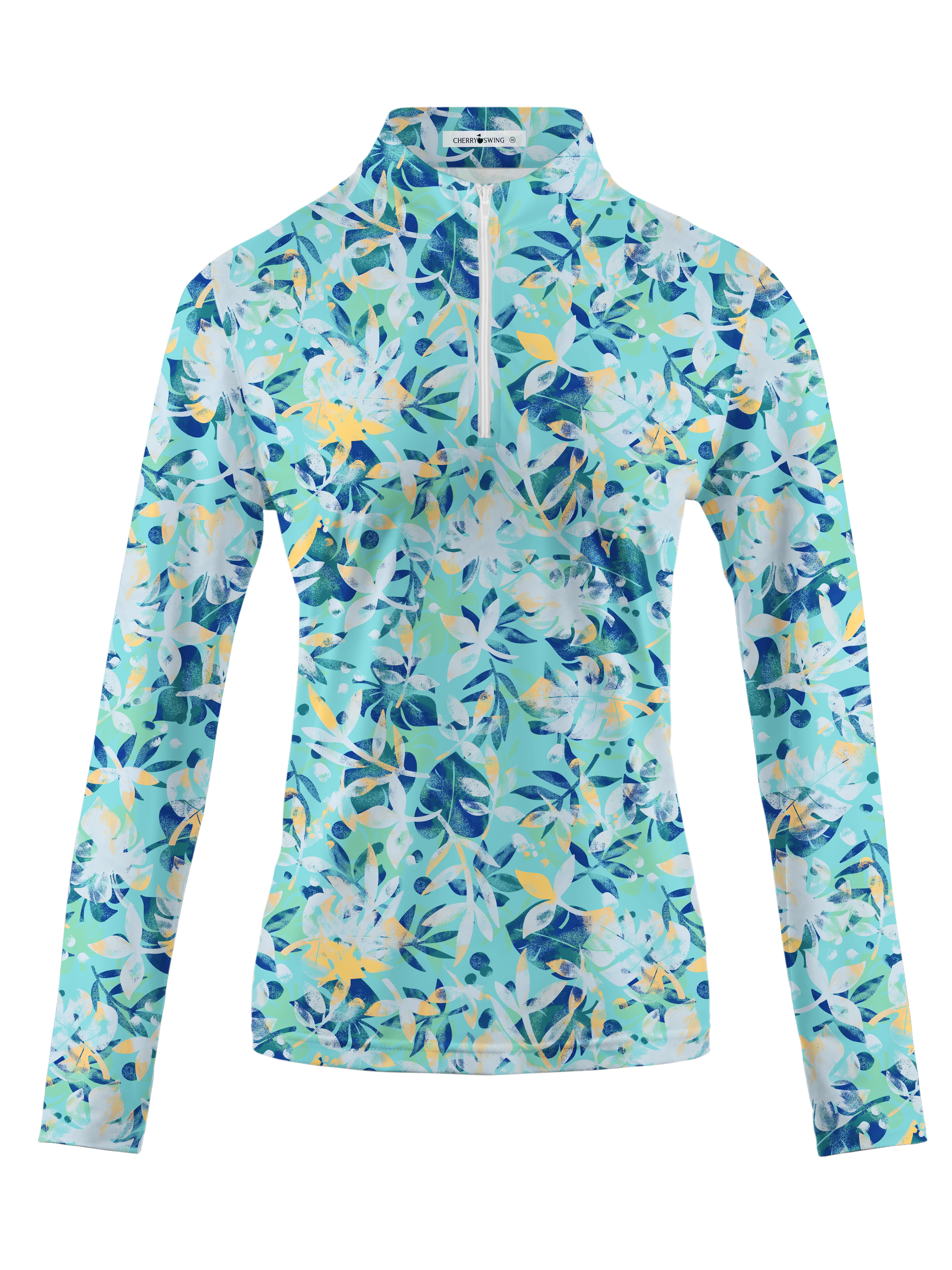 Cherryswing Sun Protection Golf Polo Shirt for Women