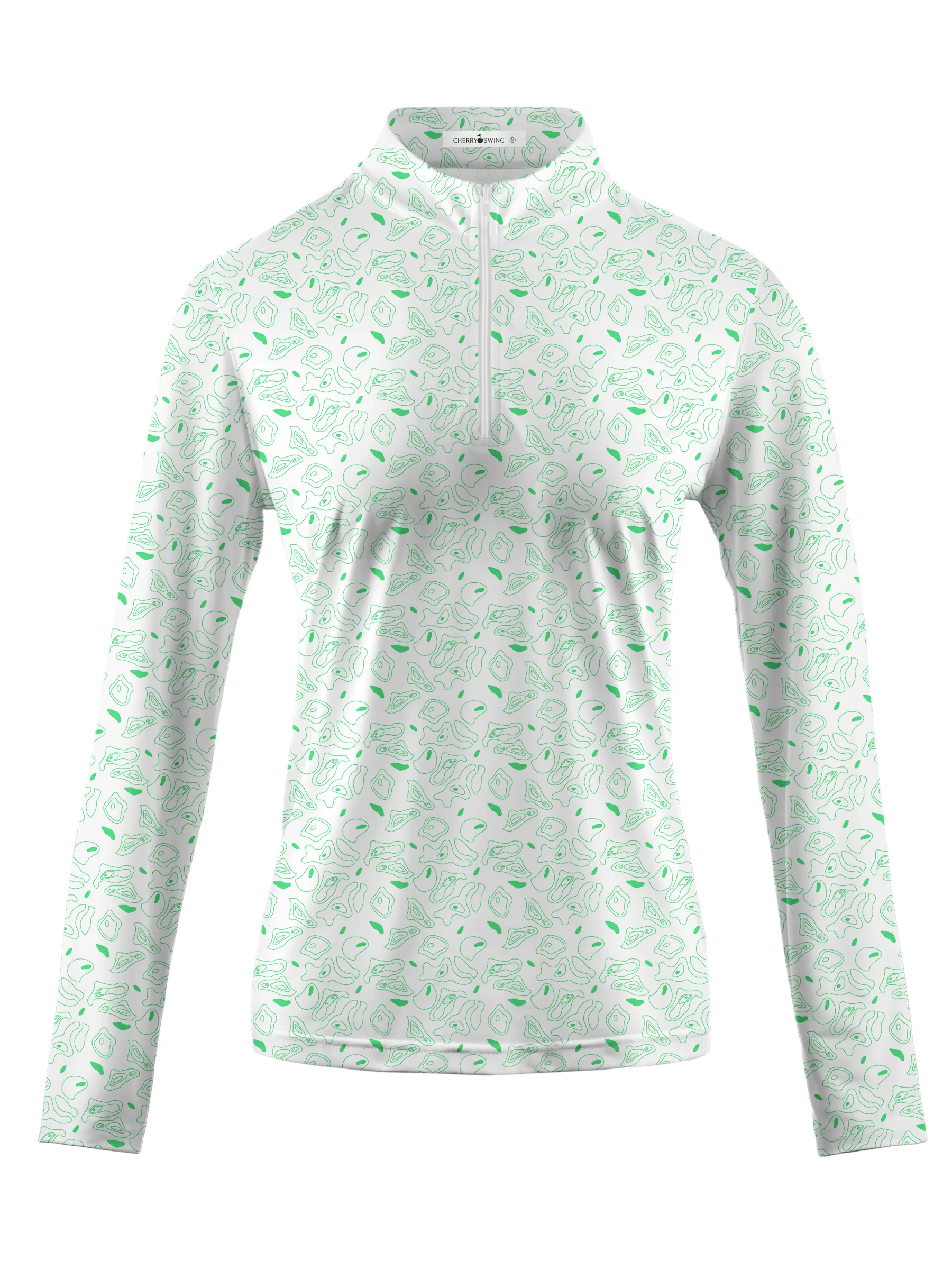 Cherryswing Women's Long Sleeve Golf Polo Shirt