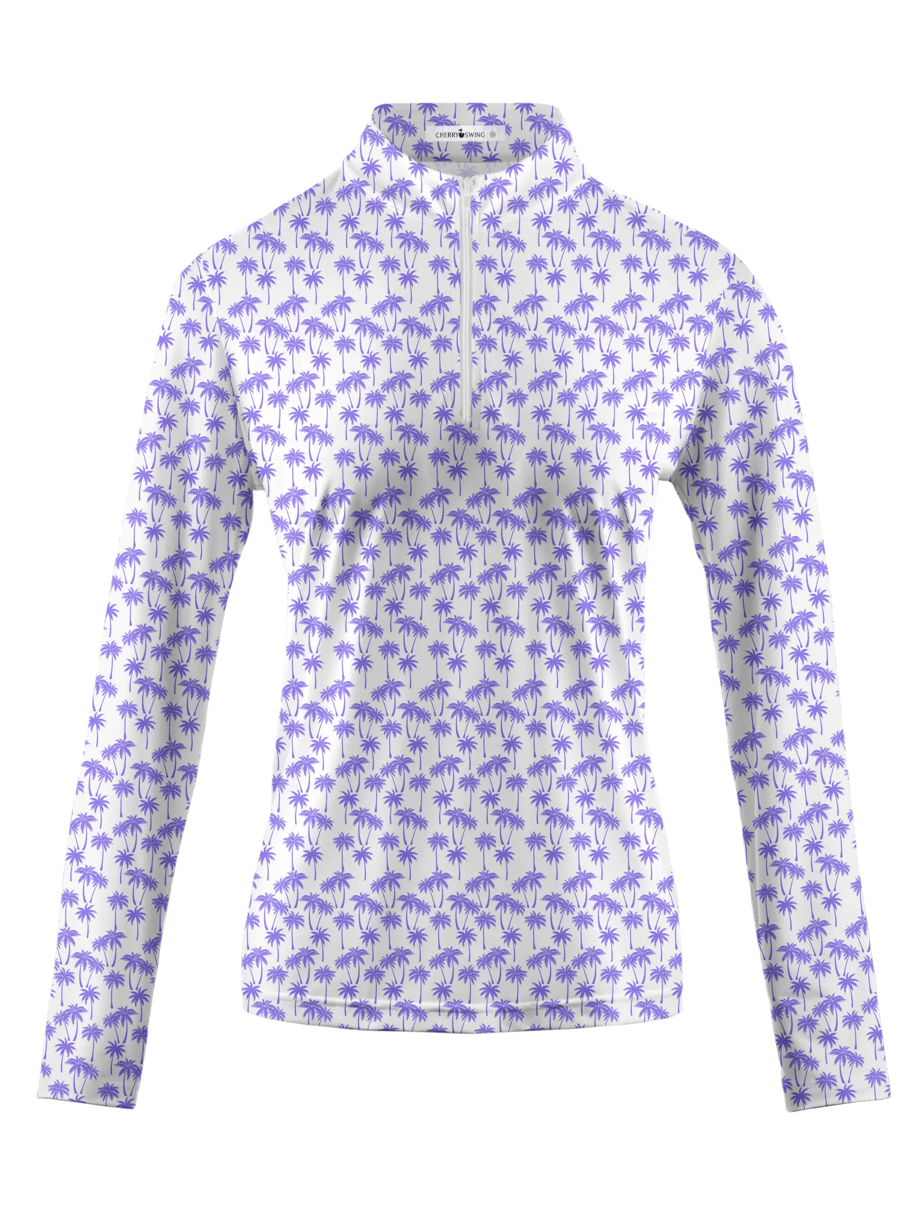 Cherryswing Women's Breathable Long Sleeve Golf Polo