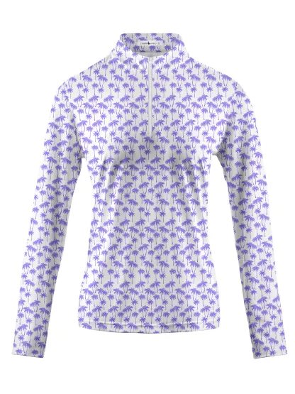 Cherryswing Women's Breathable Long Sleeve Golf Polo