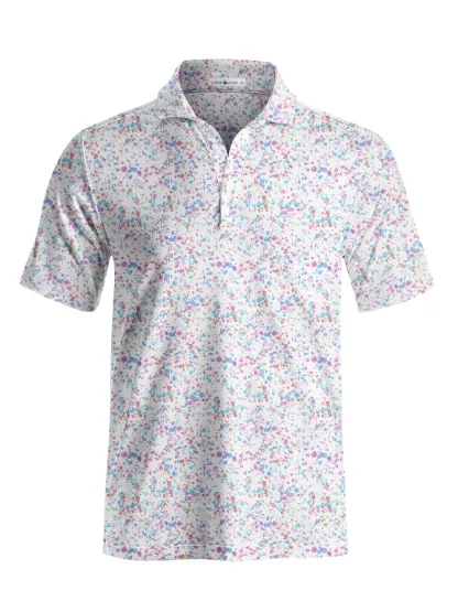 Cherryswing Ink Splash Men's Polo Shirt