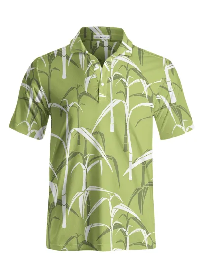 Cherryswing Sugar Cane Fores Men's Polo Shirt