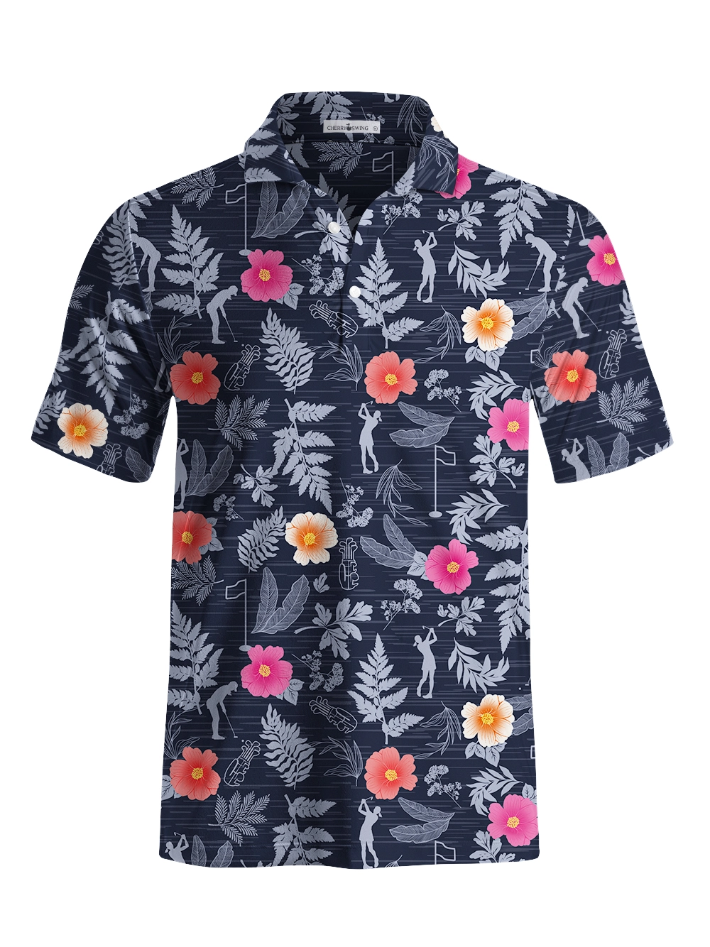 Cherryswing Wild Golf Men's Polo Shirt