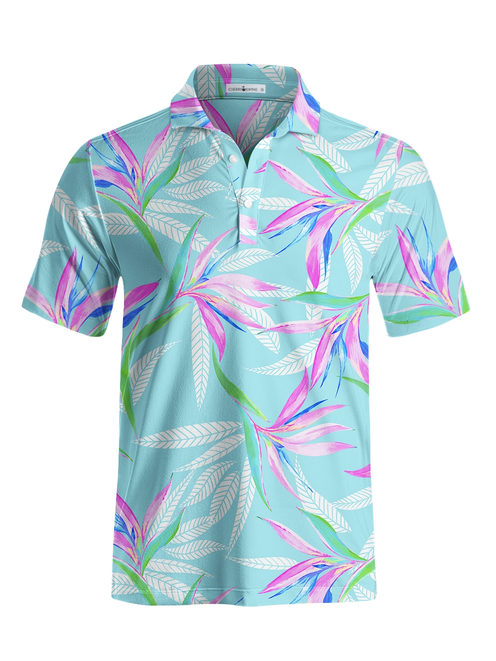 Cherryswing Beauty of Nature Matching Men's Polo Shirt
