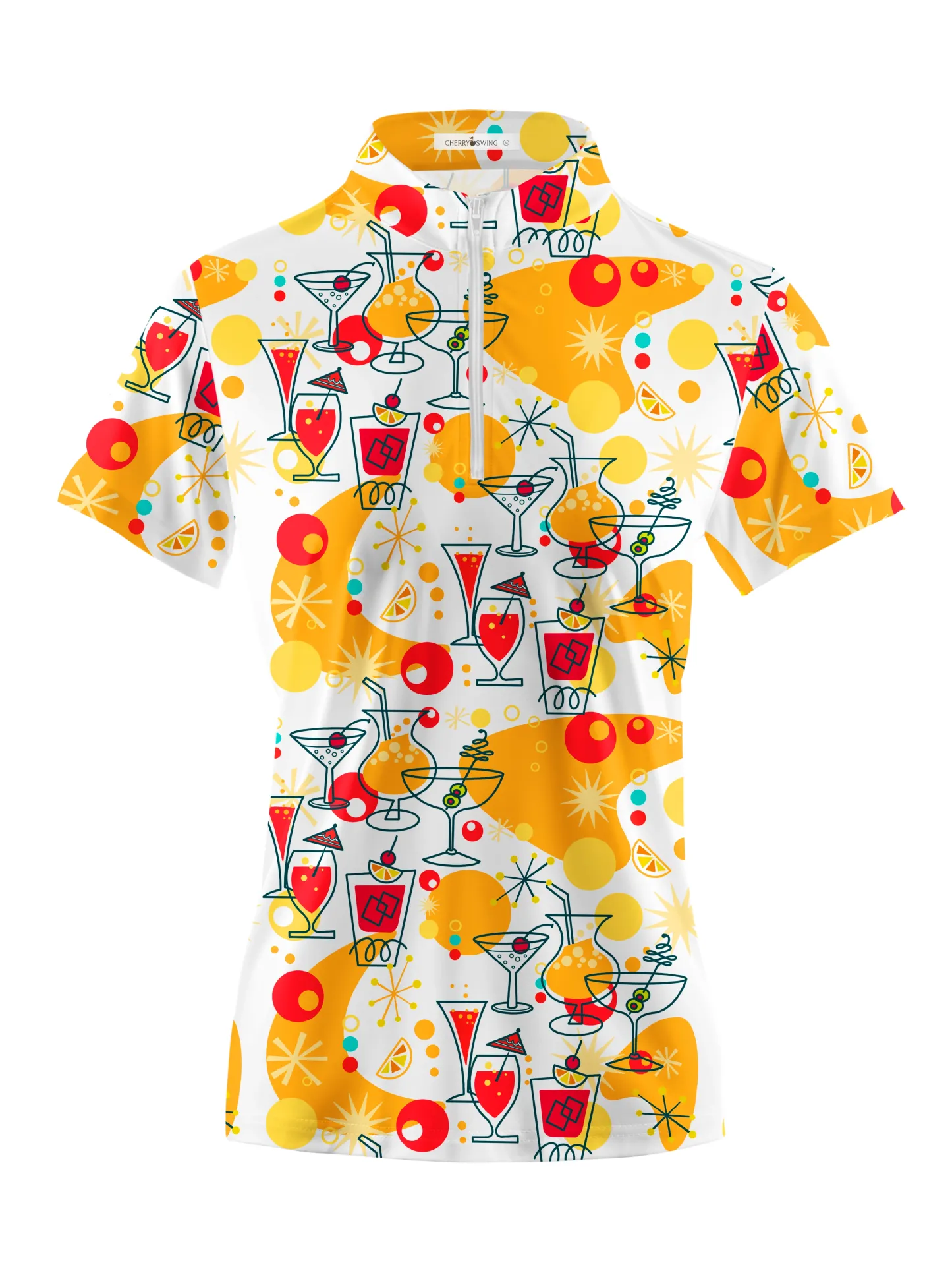 Cherryswing Women's Victory Banquet Short Sleeve Polos