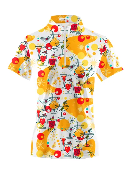 Cherryswing Women's Victory Banquet Short Sleeve Polos