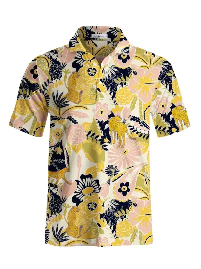 Cherryswing Exotic Ddventure Men's Polo Shirt