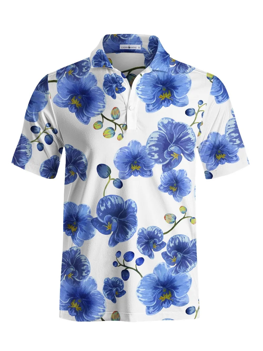 Cherryswing Morning Glory Men's Polo Shirt