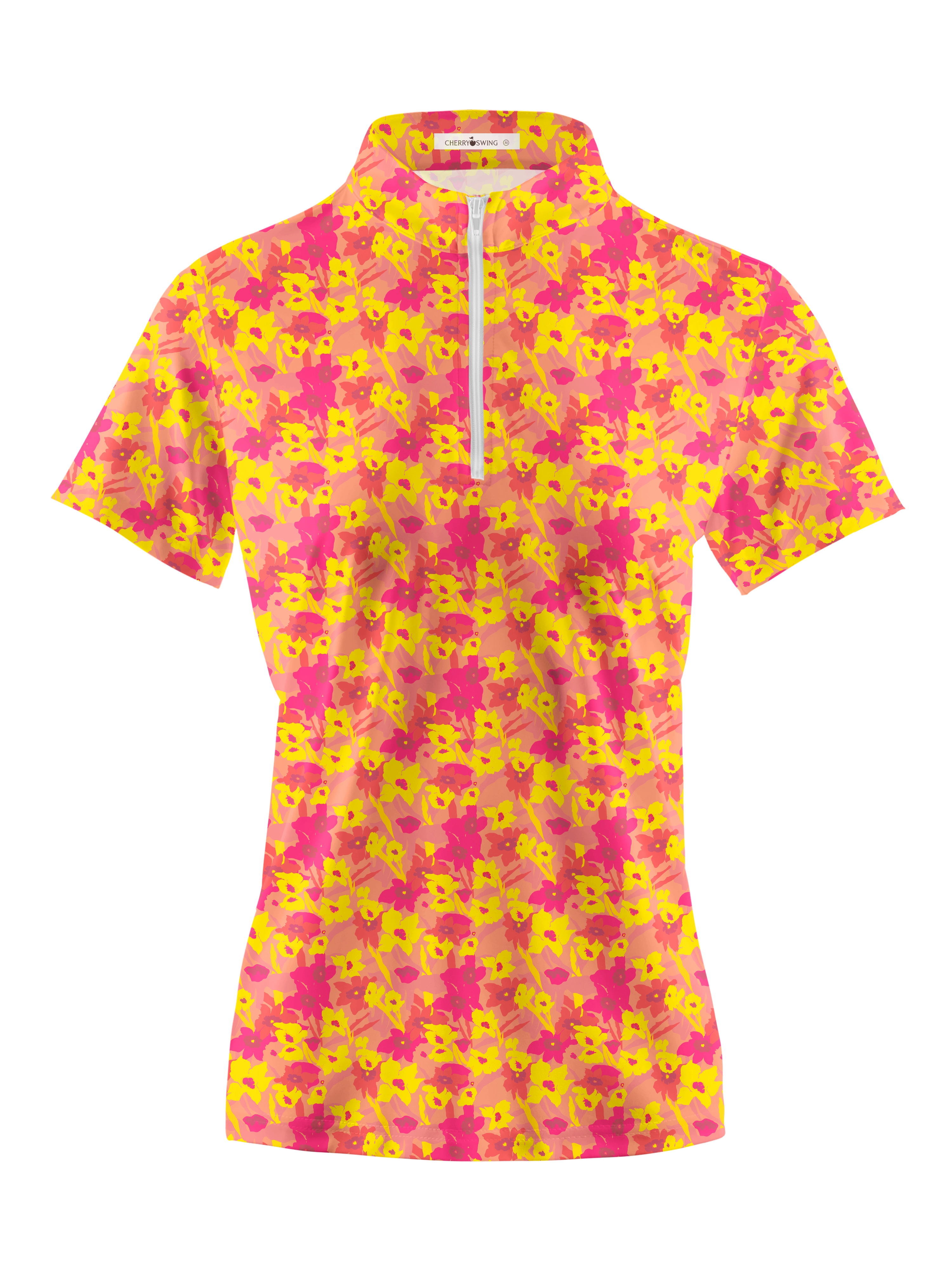 Cherryswing Women's Vibrant Spring Short Sleeve Polos