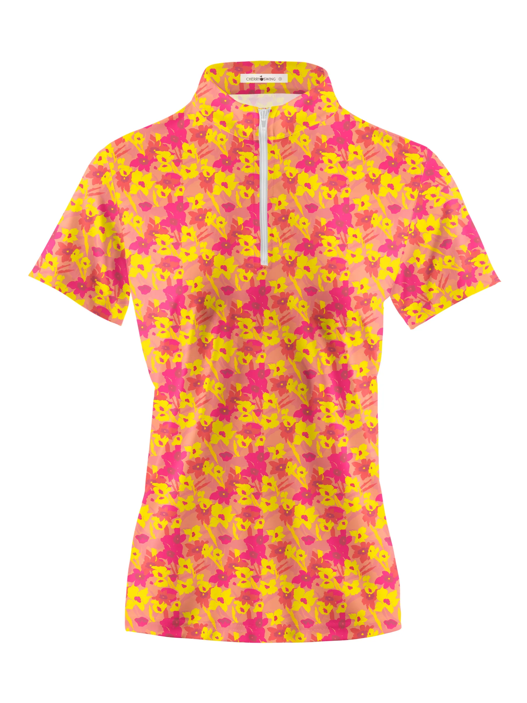 Cherryswing Women's Vibrant Spring Short Sleeve Polos