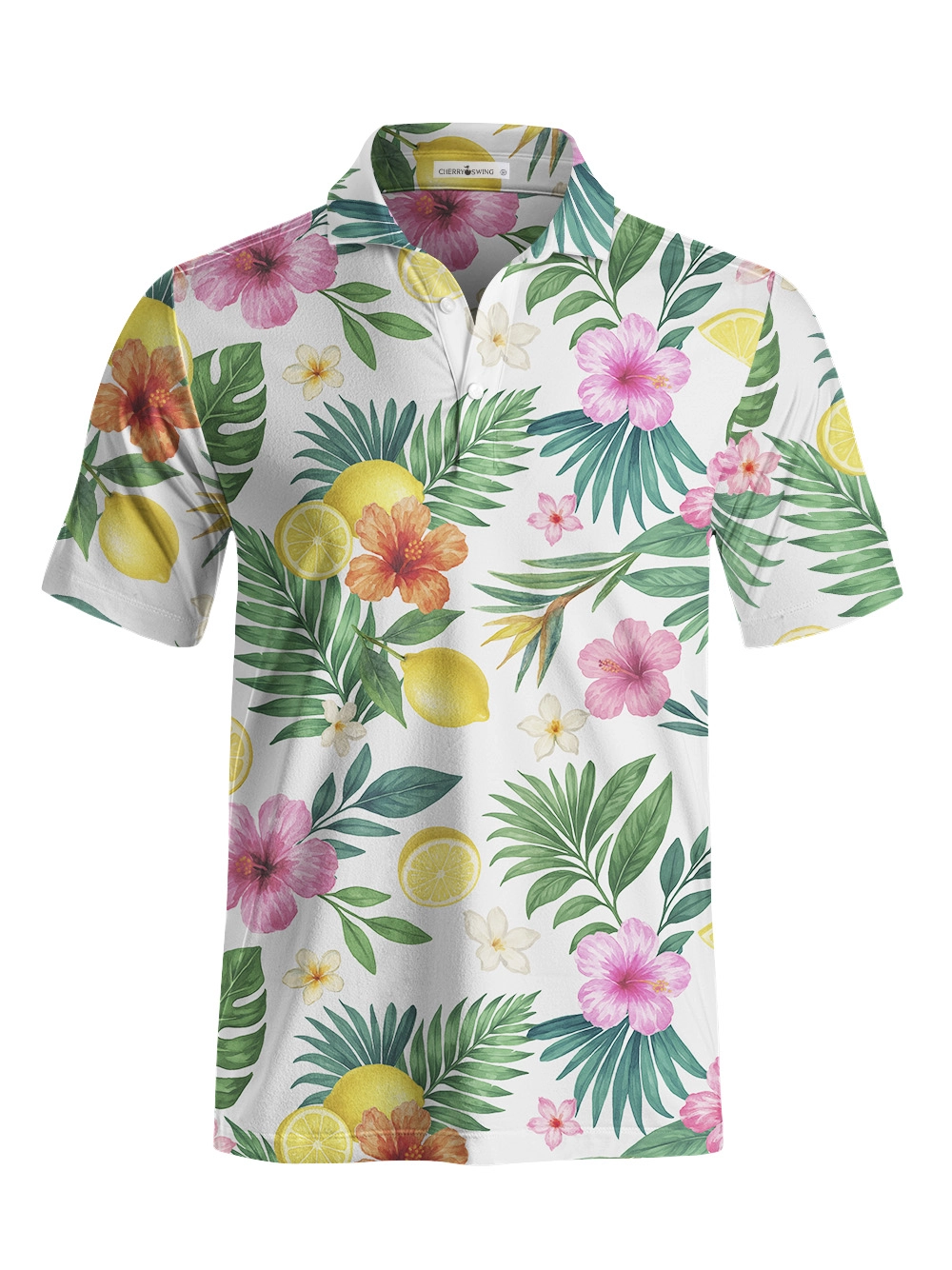 Cherryswing Citrus Garden Men's Polo Shirt