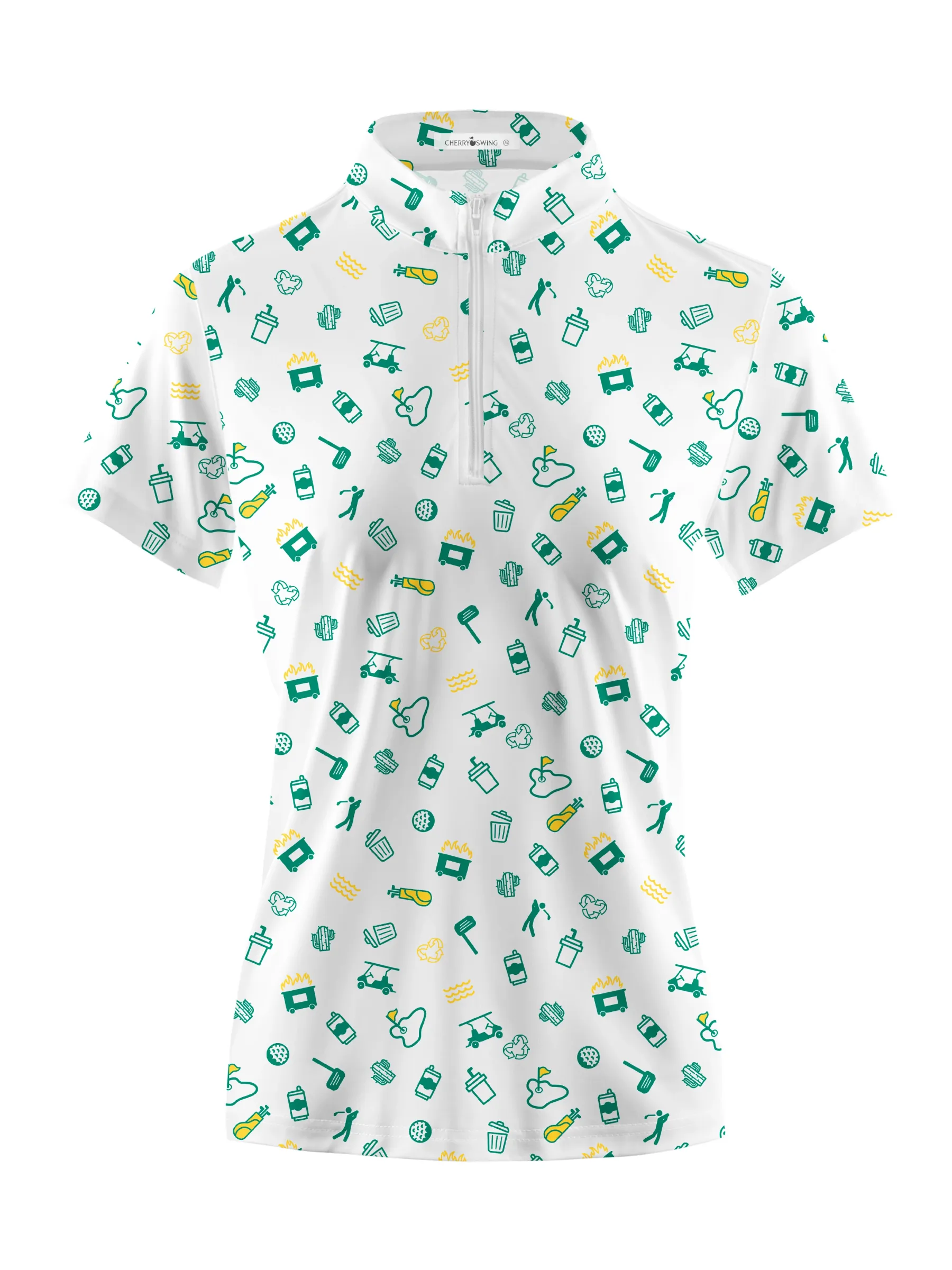 Cherryswing Women's Joy Of The Game Short Sleeve Polos