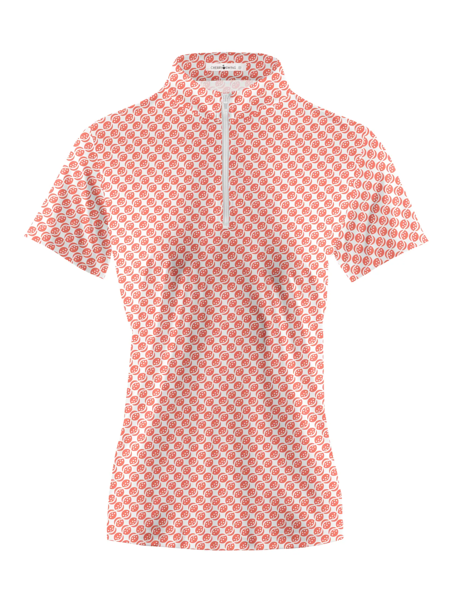 Cherryswing Women's Golf Ball Short Sleeve Polos