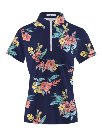 Cherryswing Women's Sport and Artistry Short Sleeve Polos