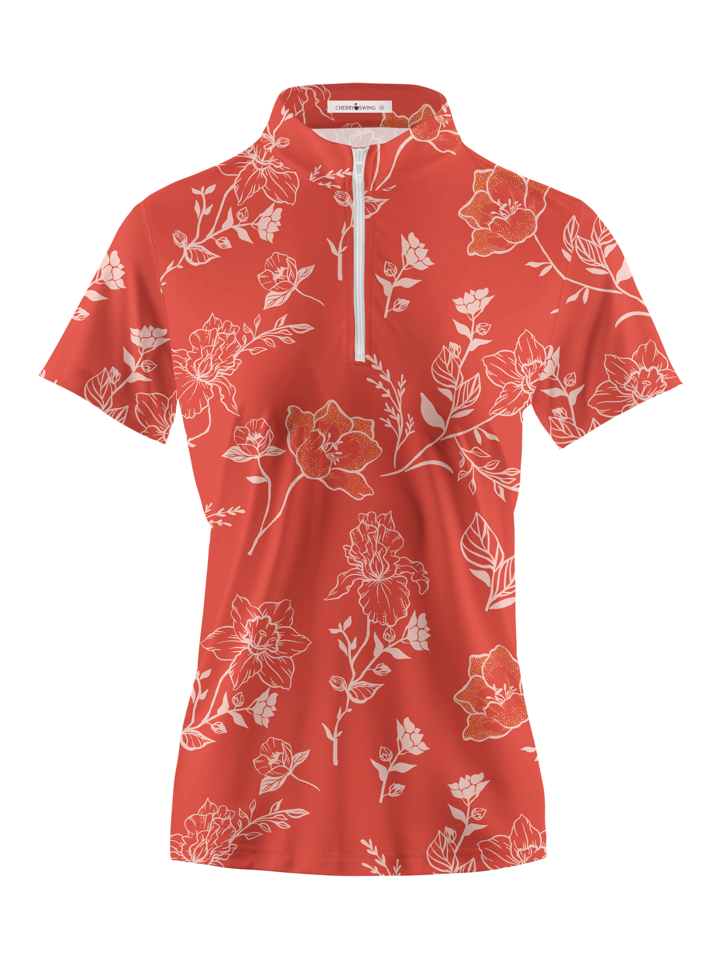 Cherryswing Women's Balance Short Sleeve Polos