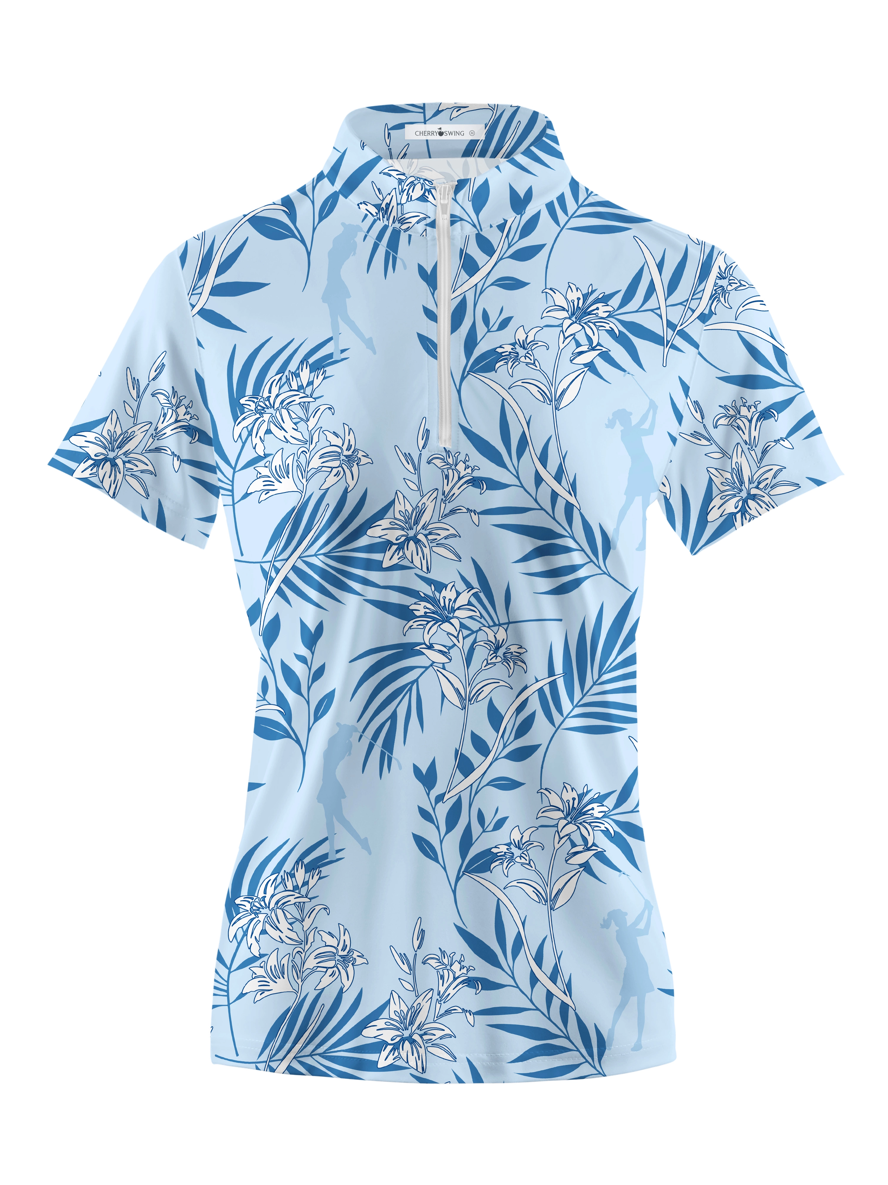 Cherryswing Women's Secluded Golf Course Short Sleeve Polos