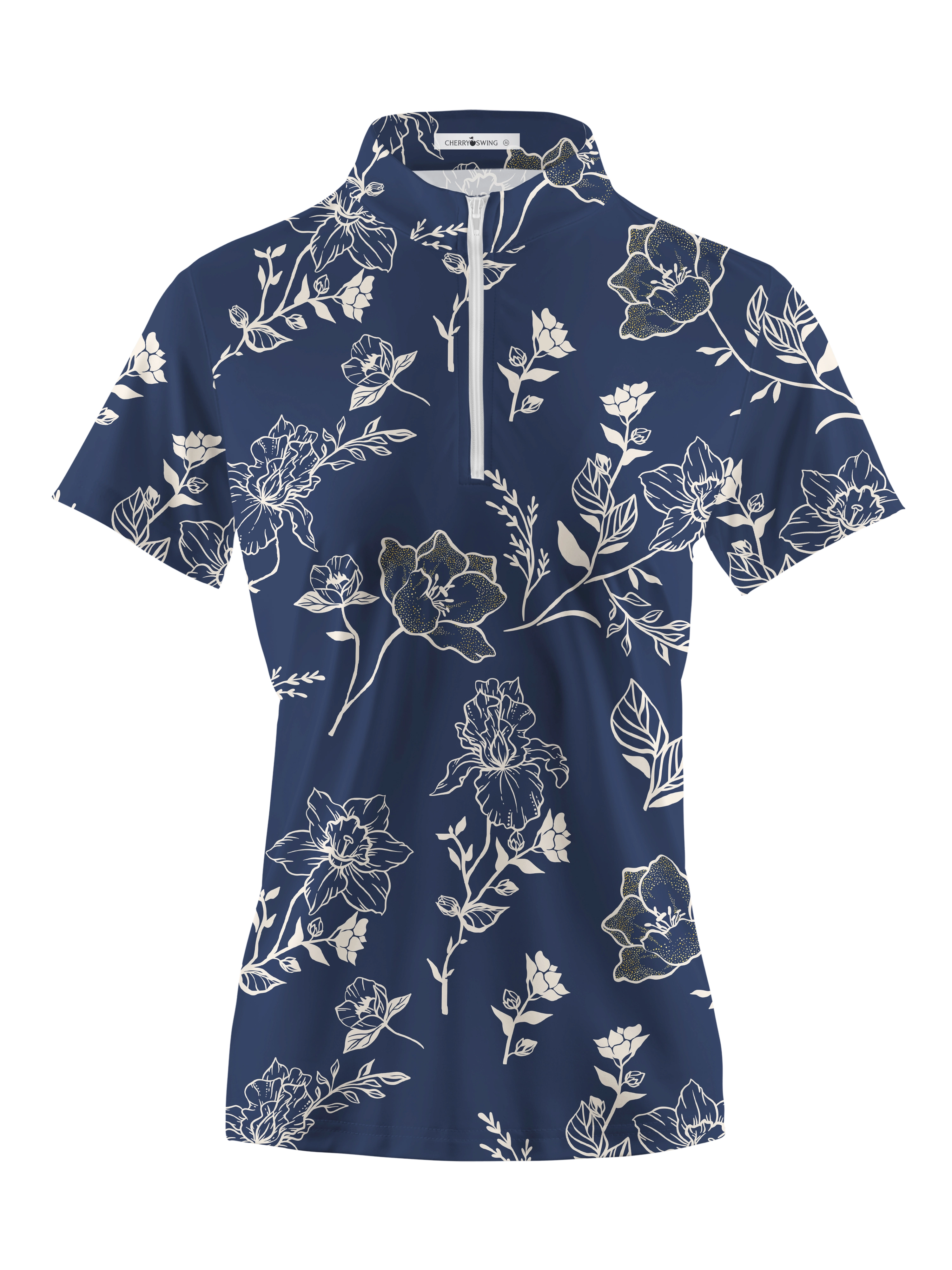 Cherryswing Women's Balance Short Sleeve Polos