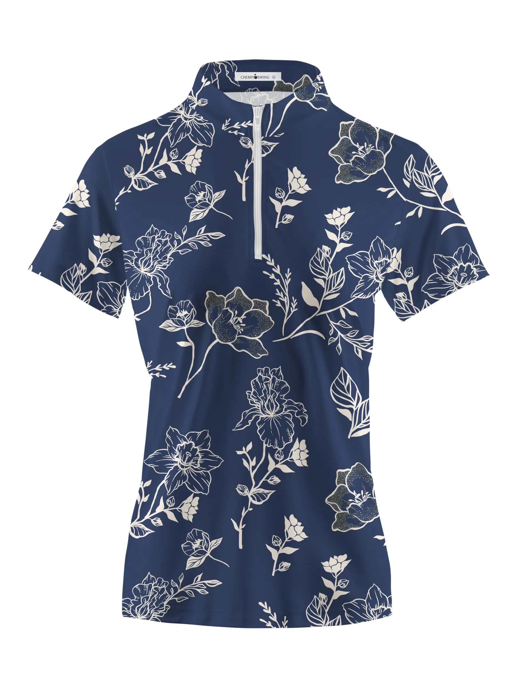 Cherryswing Women's Balance Short Sleeve Polos