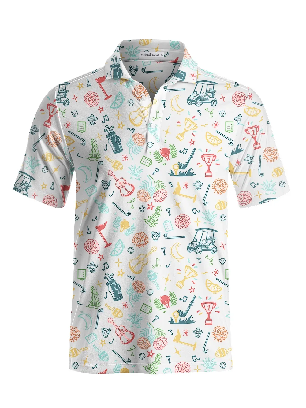 Cherryswing Men's Golf Tournament Polo Shirt