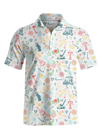 Cherryswing Men's Golf Tournament Polo Shirt