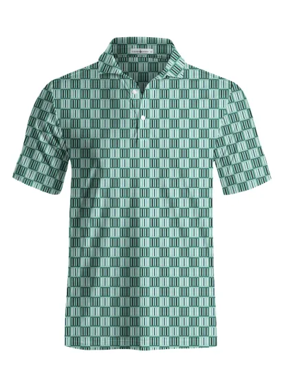 Cherryswing Classic Mosaic Men's Polo Shirt