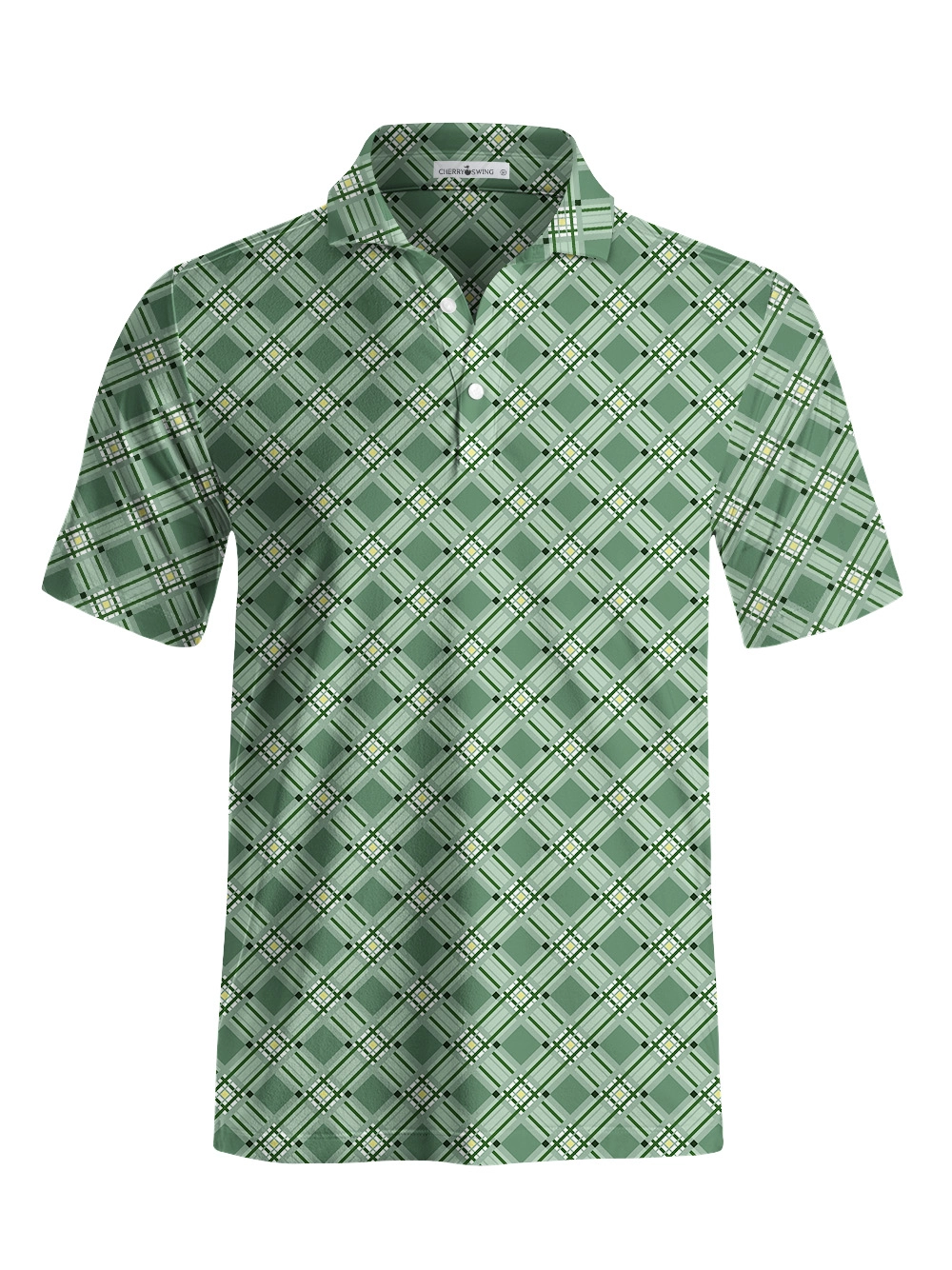 Cherryswing Scottish Highland Men's Polo Shirt