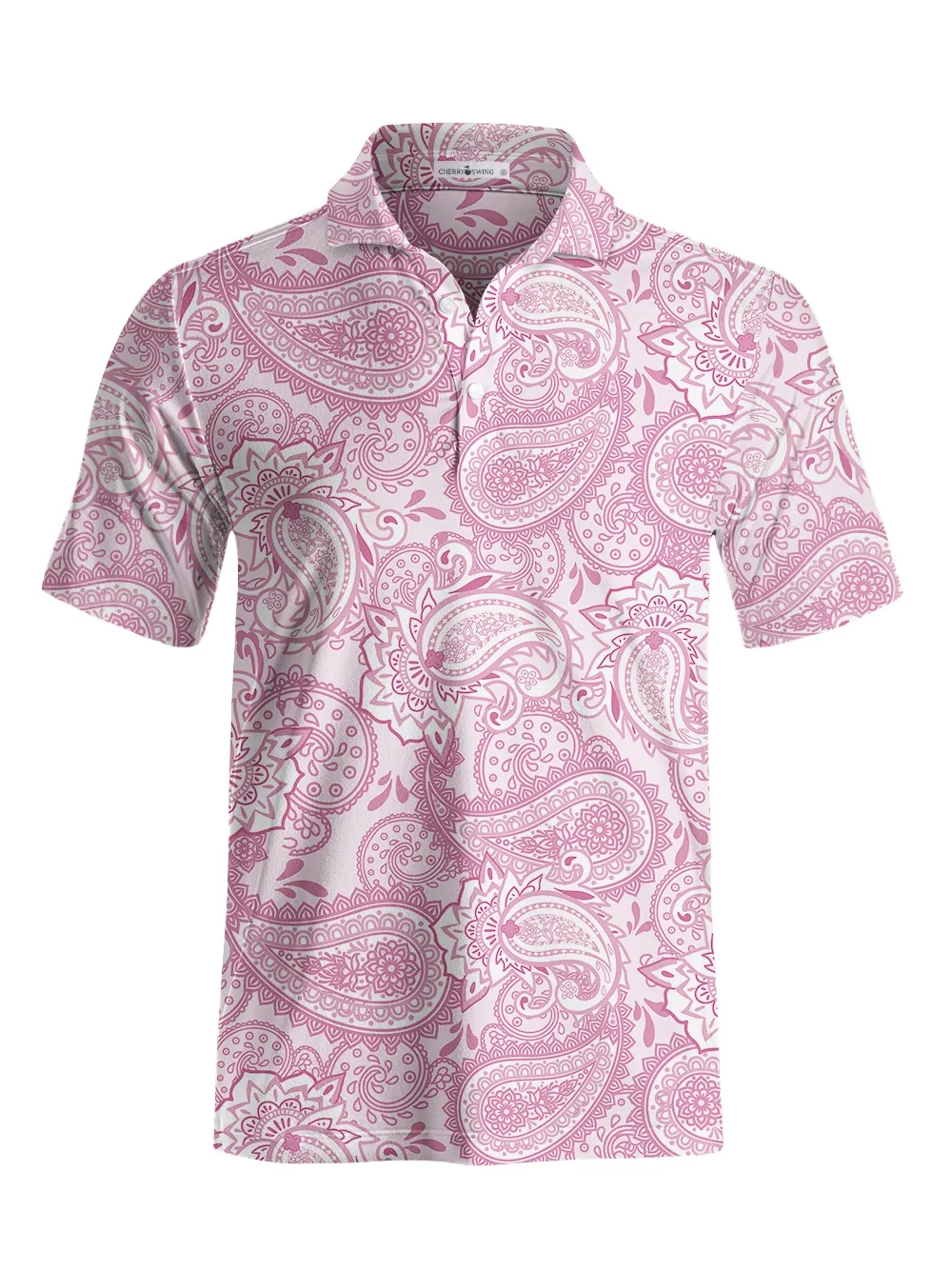 Cherryswing Cashew Flower Men's Polo Shirt