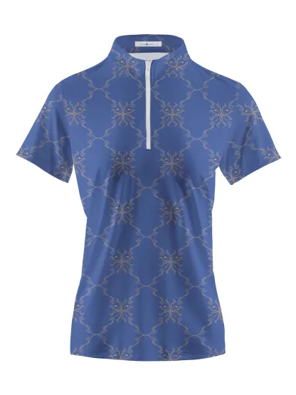 Cherryswing Women's Sense of Mystery Short Sleeve Polos