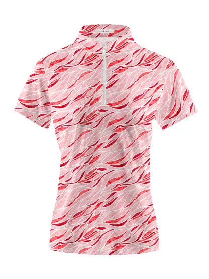 Cherryswing Women's Refreshing and Invigorating Short Sleeve Polos