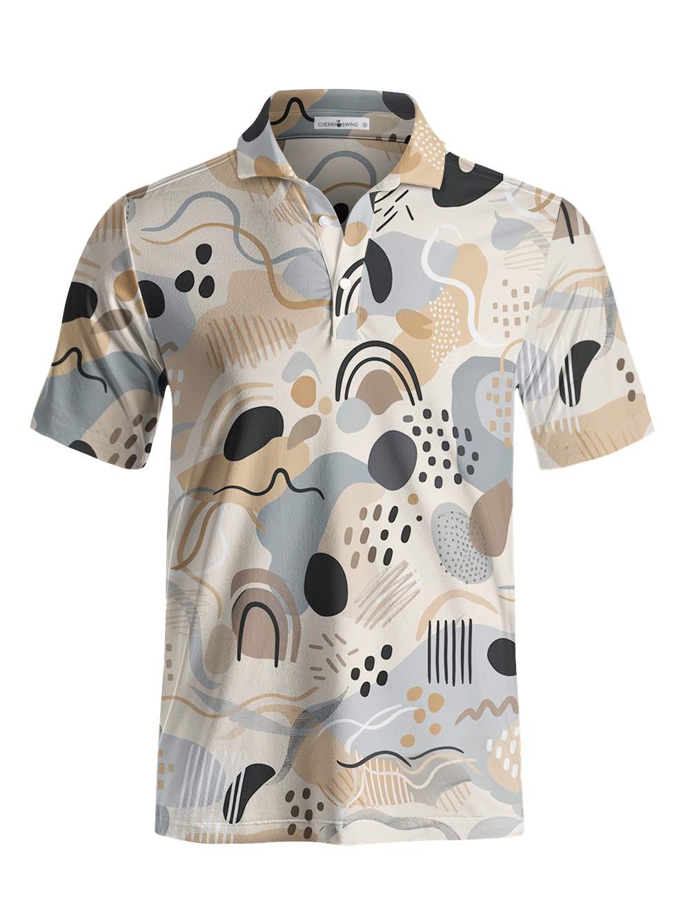 Cherryswing Fairway Echoes Men's Polo Shirt