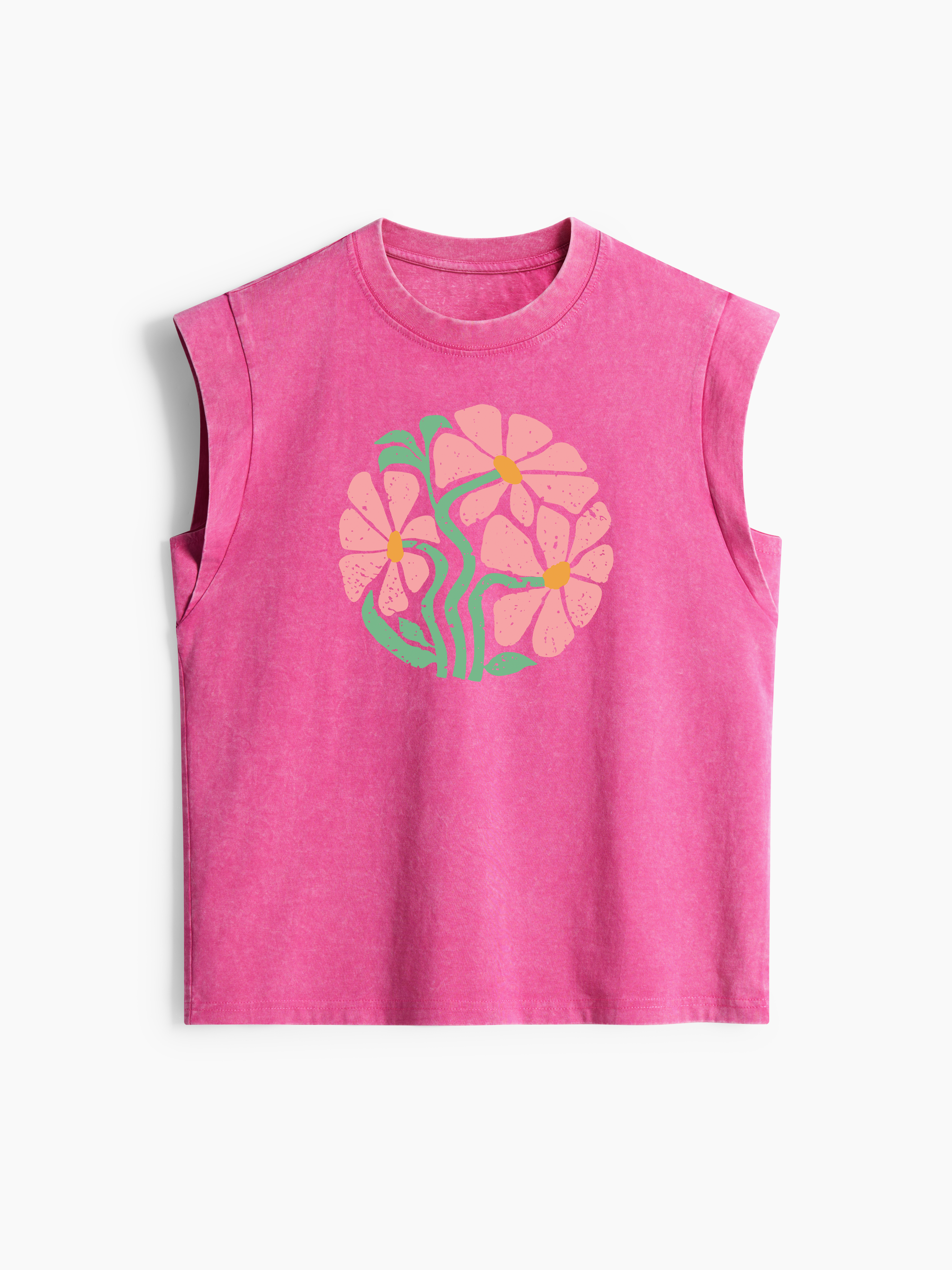 Cherryswing Women's Classic Crew Neck Cap Sleeve Tee