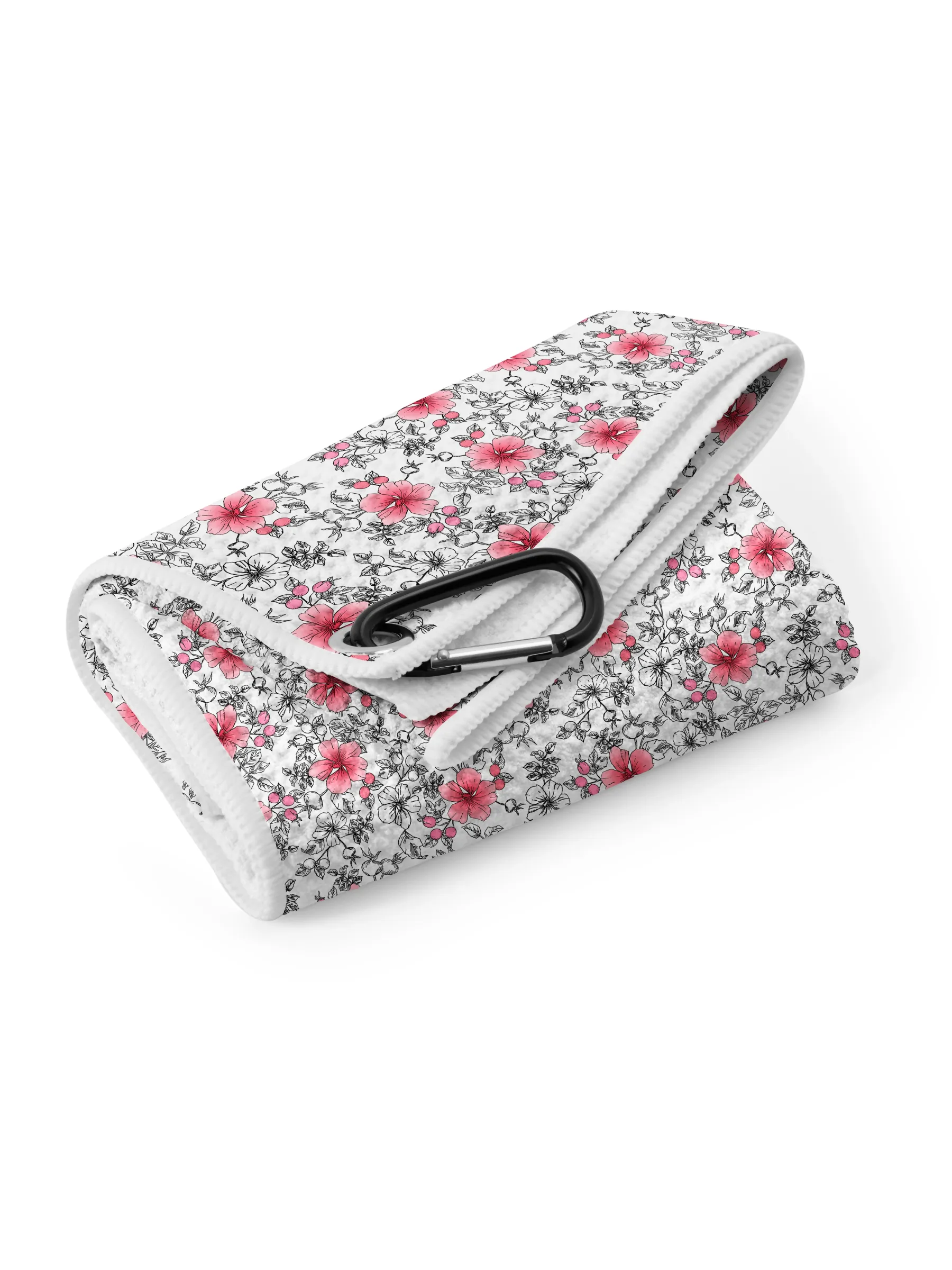 Cherryswing Blossoms Pattern Waffle Golf Towels 16" x 24"