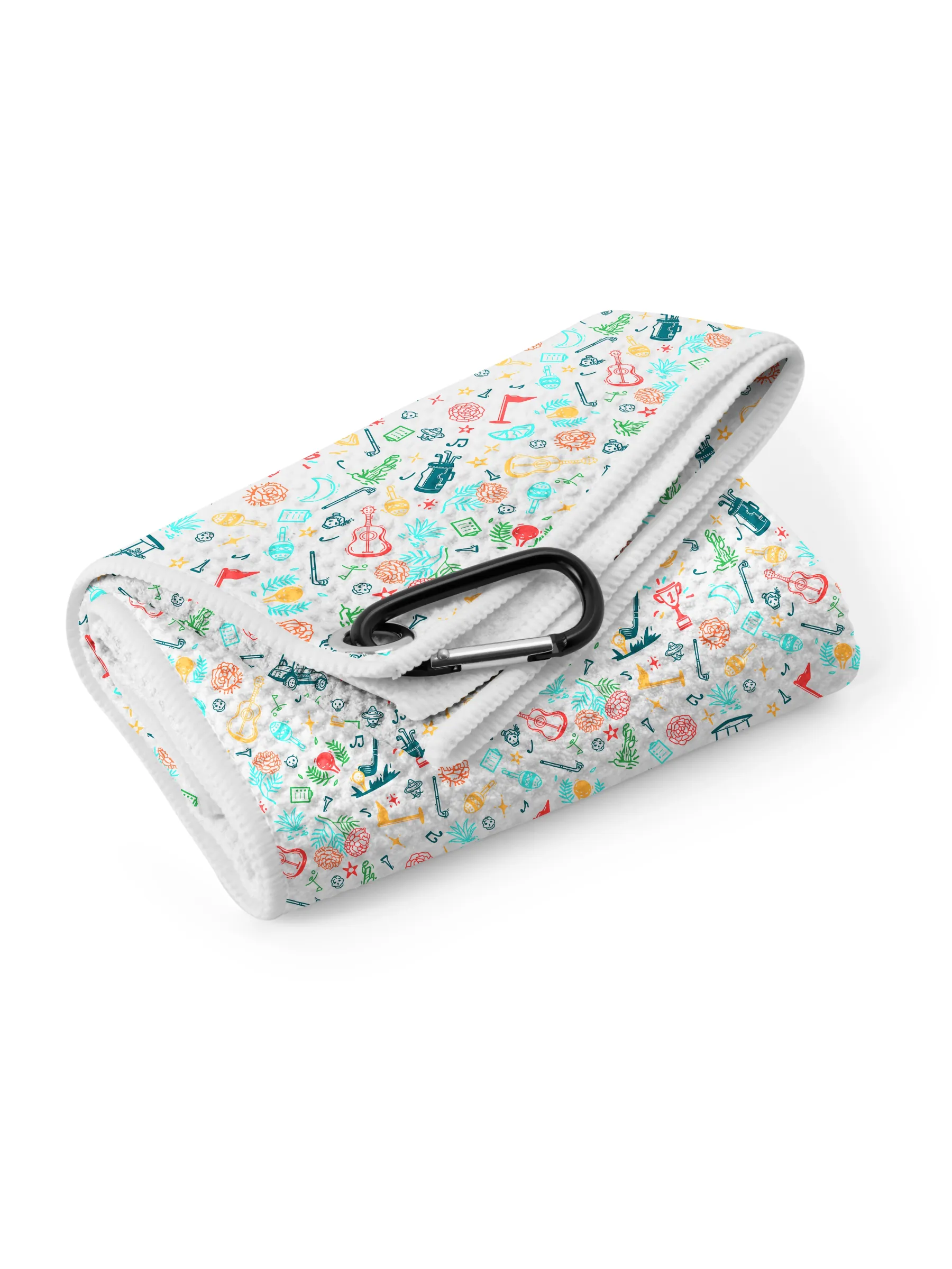 Cherryswing Festival Carnival Waffle Golf Towels 16" x 24"