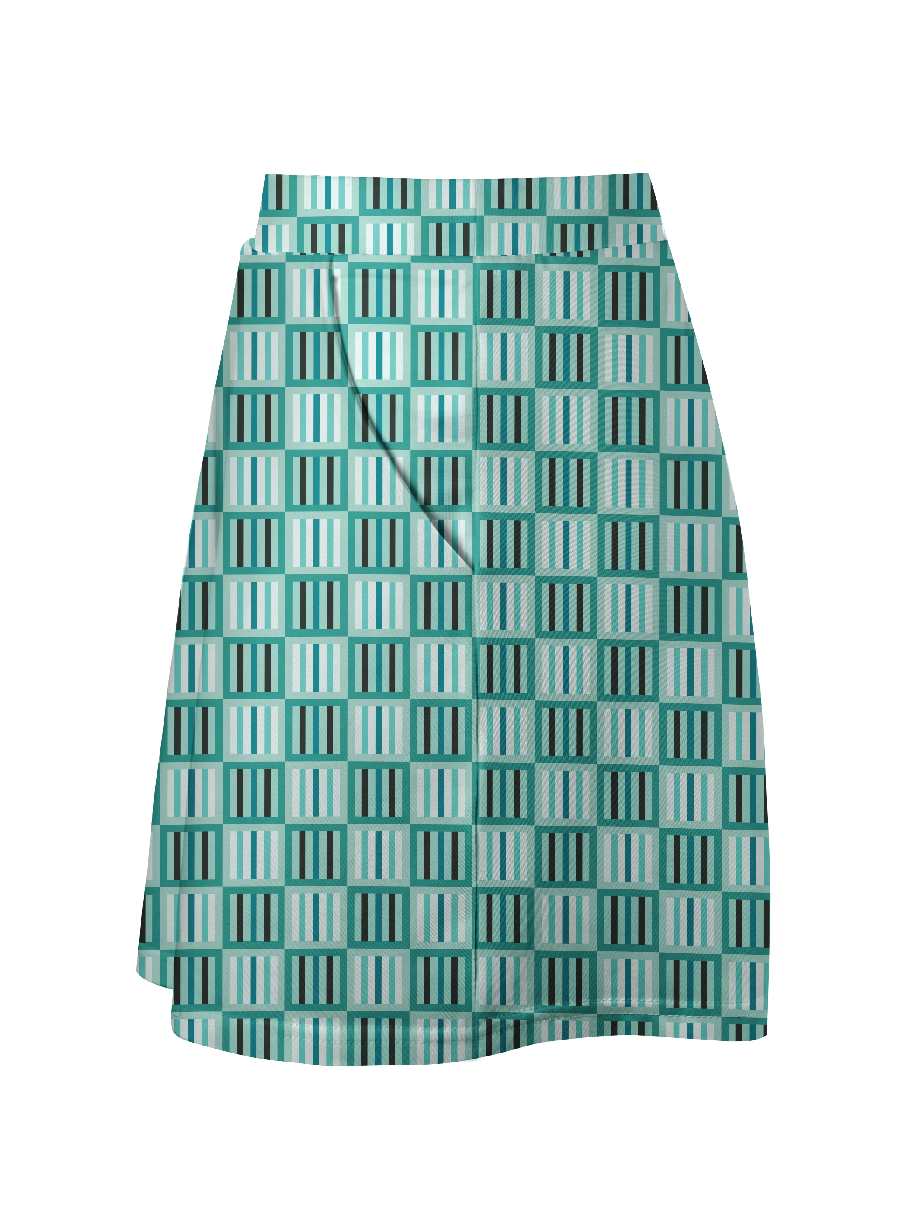 Cherryswing Classic Mosaic Golf Skort