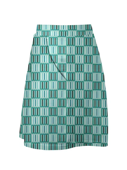 Cherryswing Classic Mosaic Golf Skort