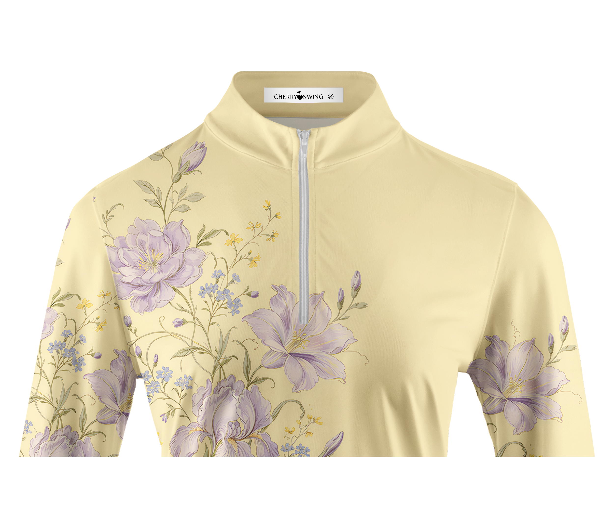 Cherryswing Women's French Iris Long Sleeve Golf Shirt