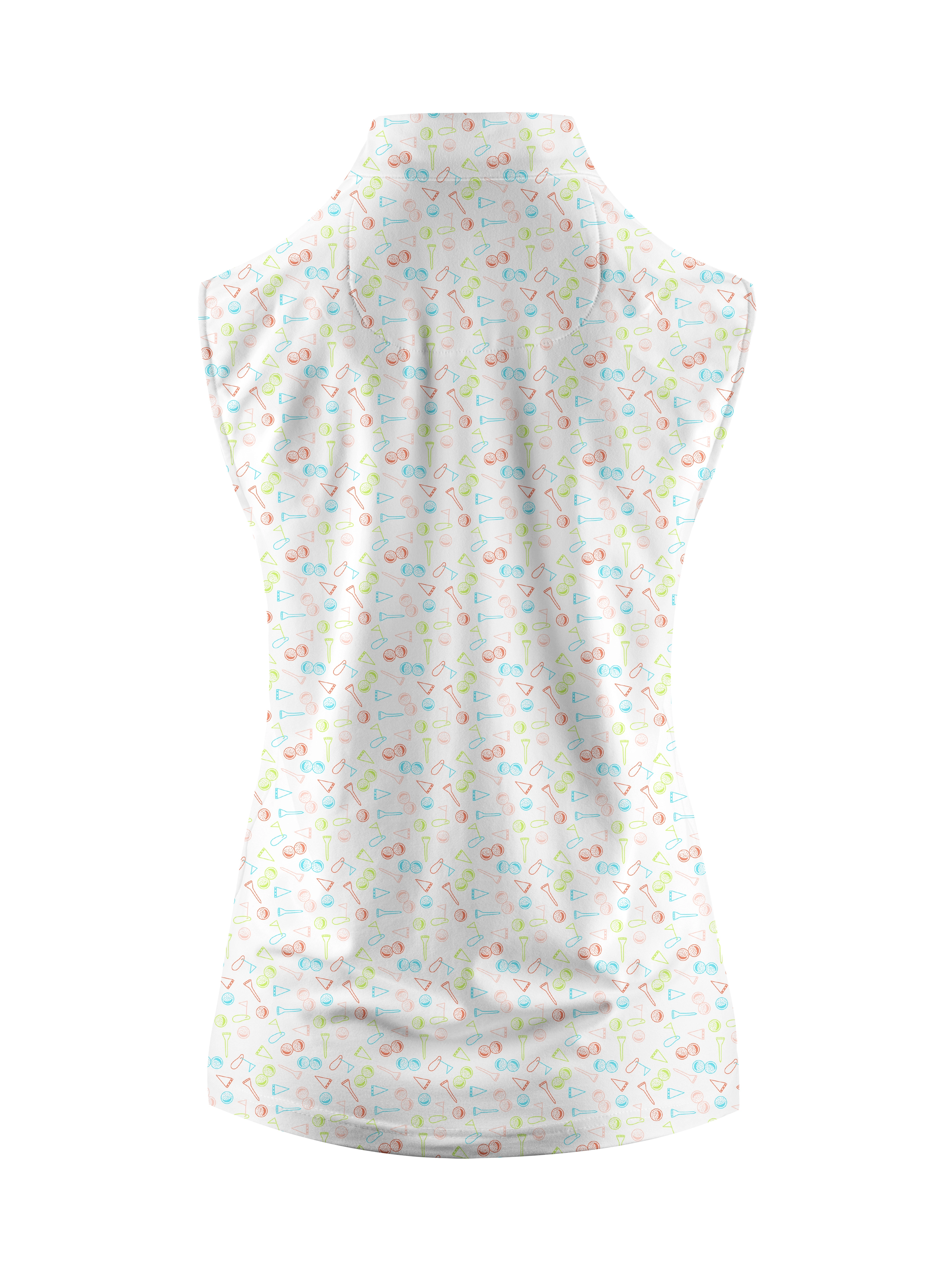 Cherryswing Women's In Play Sleeveless Golf Polo Shirt