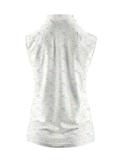 Cherryswing Women's In Play Sleeveless Golf Polo Shirt
