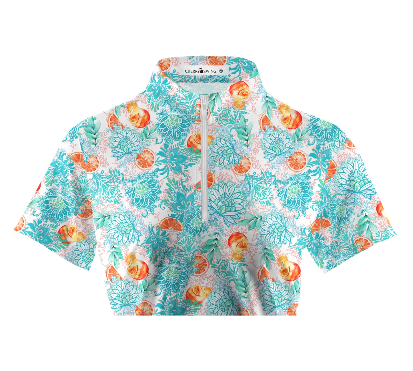 Cherryswing Hawaiian Style Golf Polo for Women