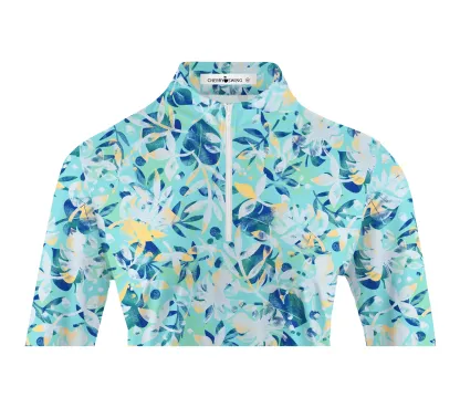 Cherryswing Sun Protection Golf Polo Shirt for Women