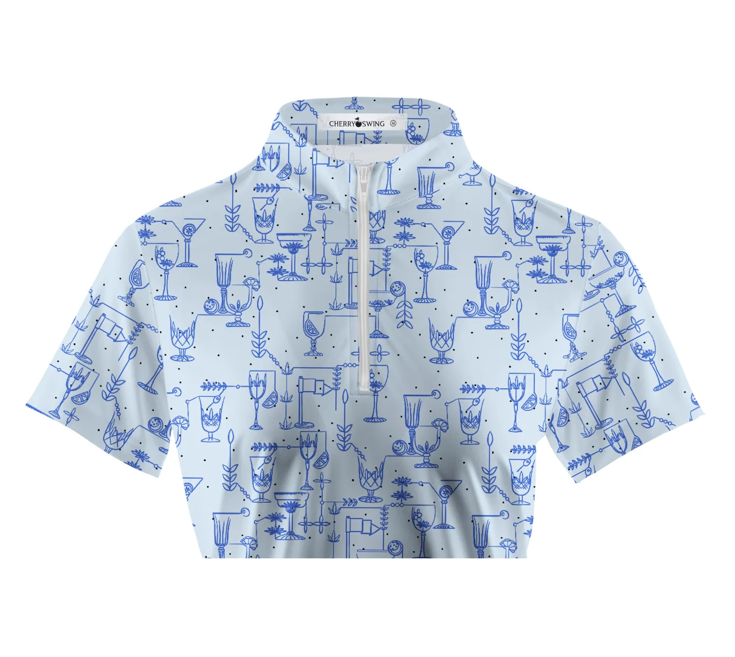 Cherryswing Women's Golf Short Sleeve Polo Shirt