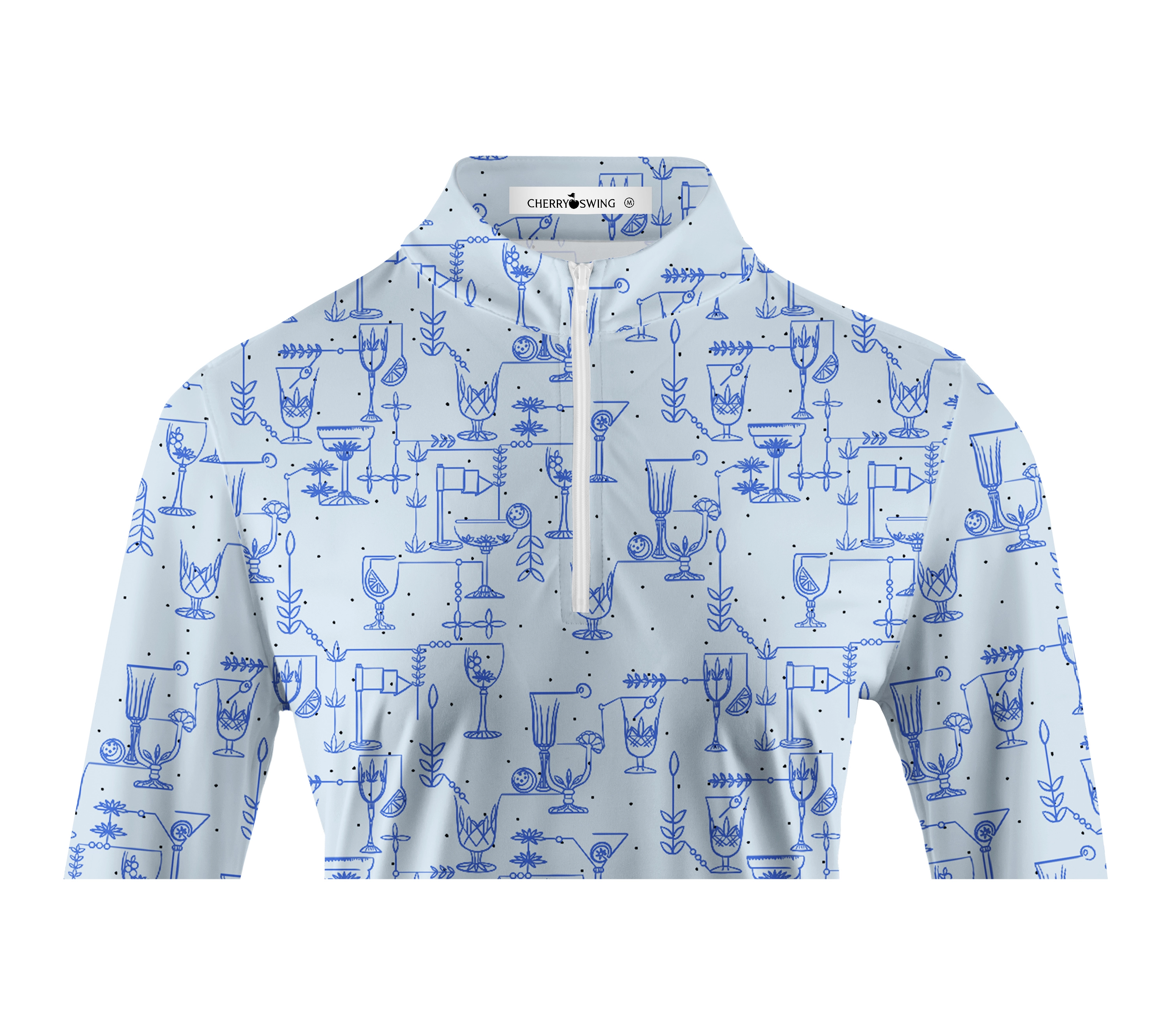 Cherryswing Women's Golf Long Sleeve Polo Shirt