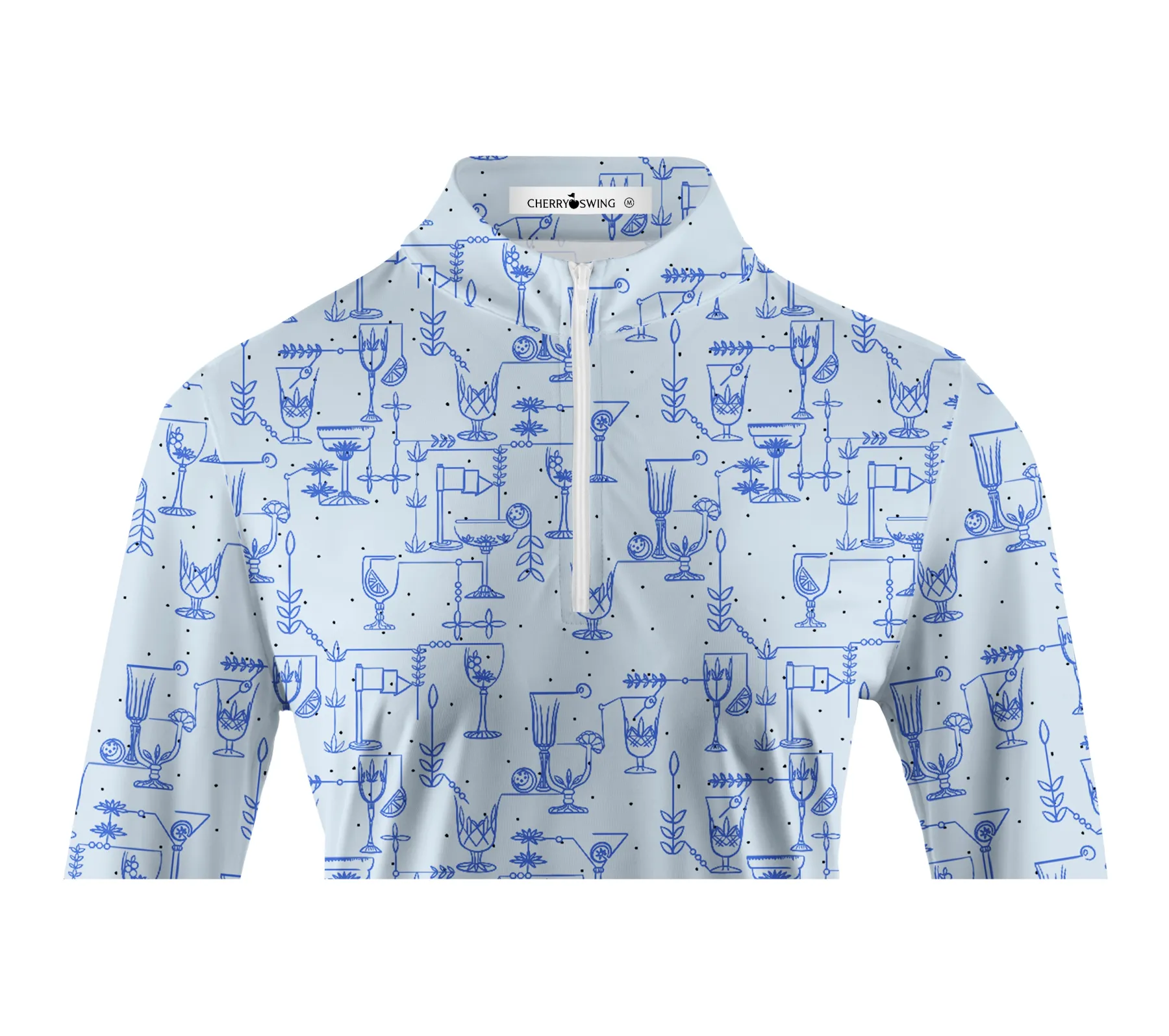 Cherryswing Women's Golf Long Sleeve Polo Shirt