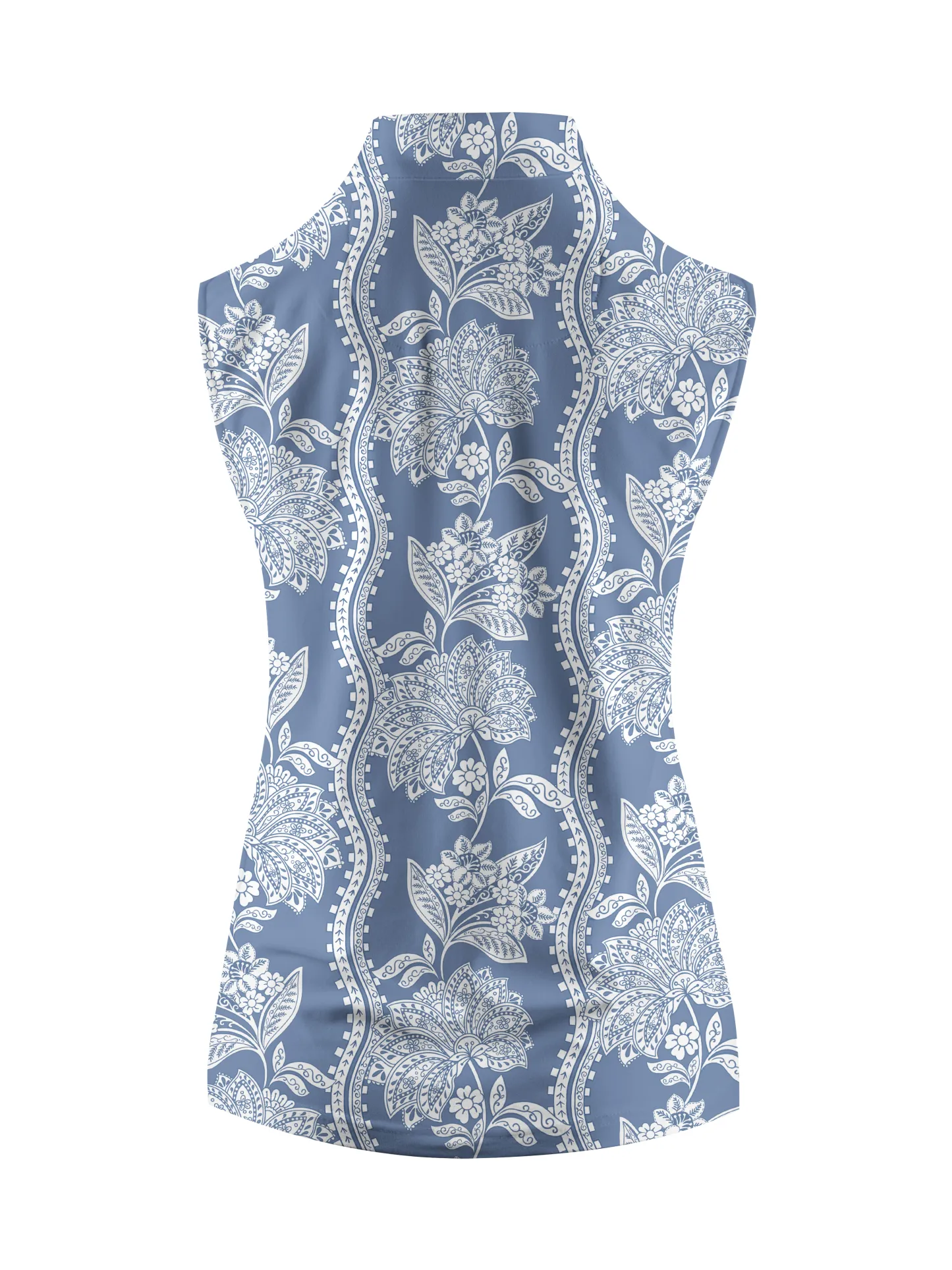 Cherryswing Women's Floral Sleeveless Golf Shirt